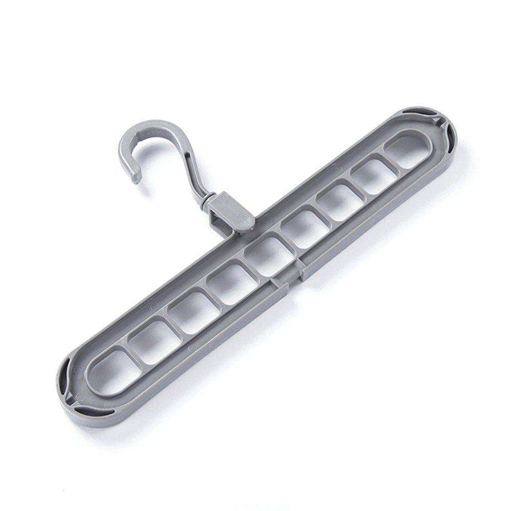 Space-Saving Hangers – 9-Hole Anti-Skid Organiser | Indo Glow