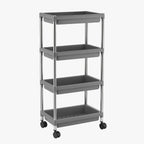 4-Layer Rolling Storage Cart – Durable & Mobile Organizer
