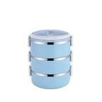 Stainless Steel Lunch Box – 3-Layer Insulated Hot Food Carrier | Lunchie Bunchie