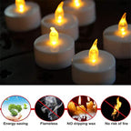 Flameless Floating Candles – Battery Operated Set of 8 | Giftoiza