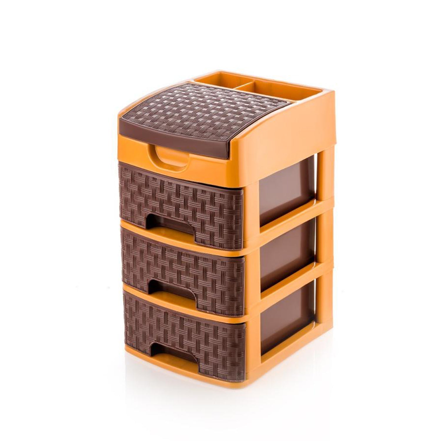 Mini 3 Layer Storage – Compact Home & Office Organizer | Organivo