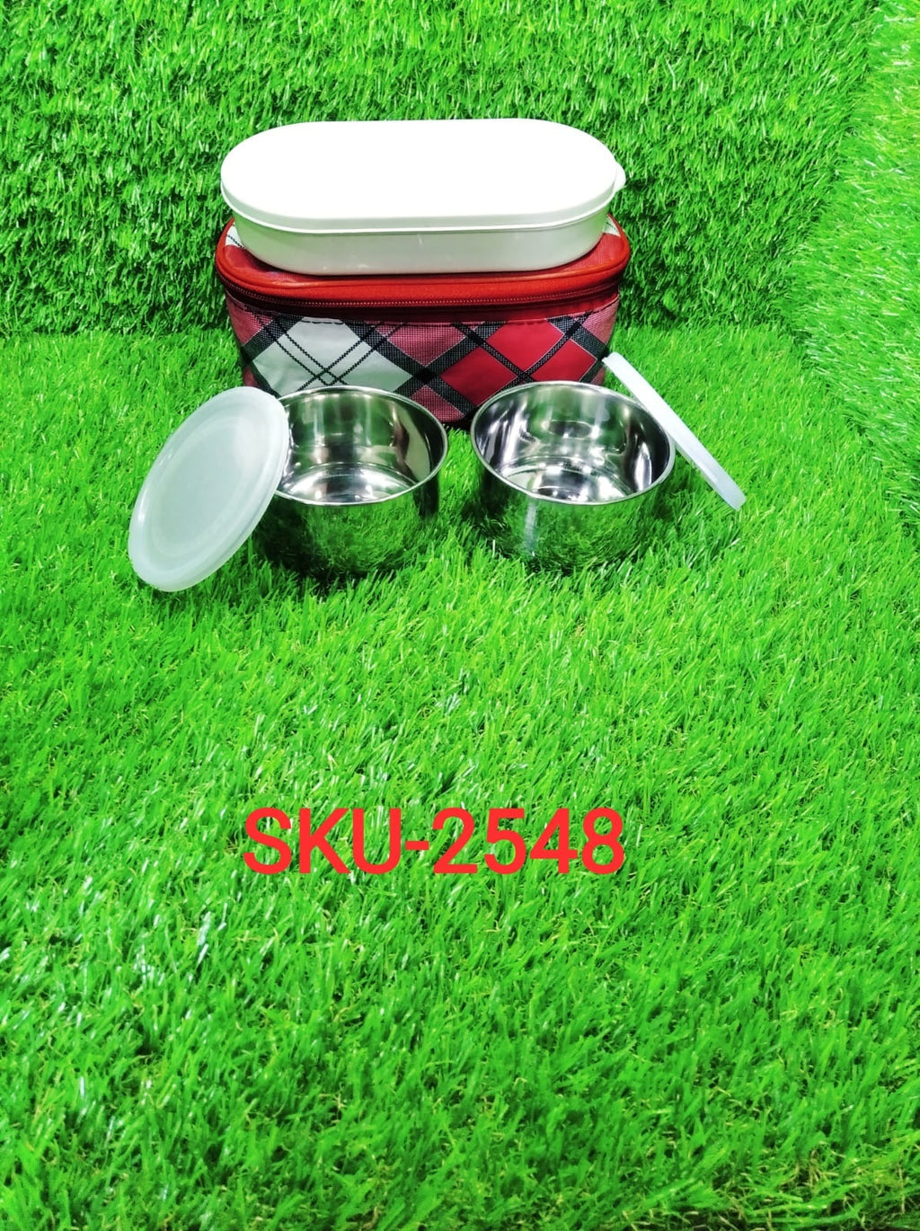 Stainless Steel Lunch Box – 3 Containers with Bag | Lunchie Bunchie