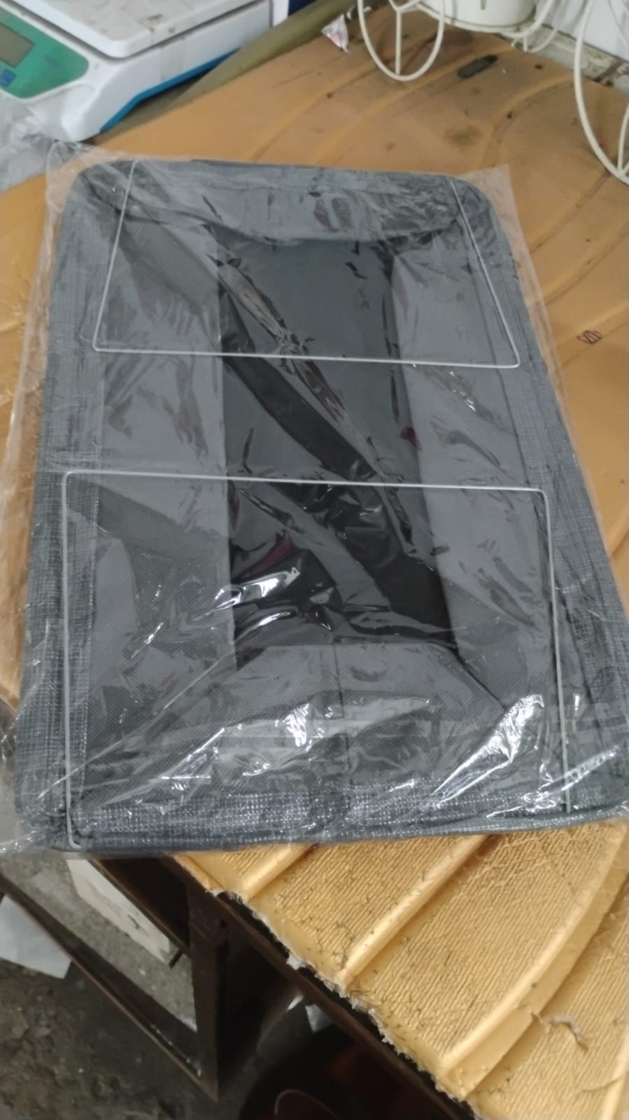 Foldable Cloth Storage Organizer Bag – Lightweight & Portable 46x27 cm
