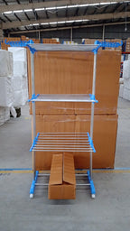 Stainless Steel Clothes Drying Rack – Foldable & Mobile