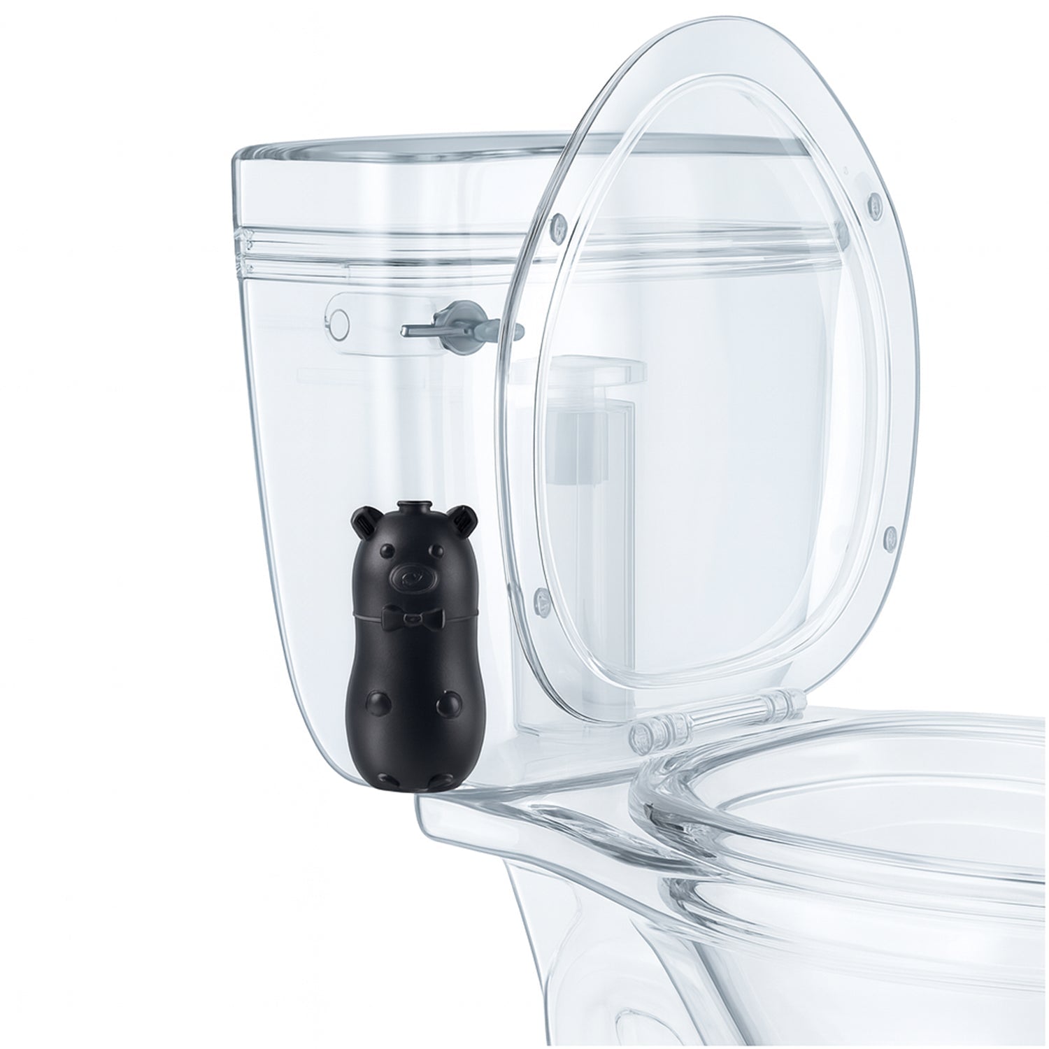 Bear Shaped Toilet Tank Cleaner – Automatic Flush Freshener