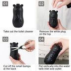 Bear Shaped Toilet Tank Cleaner – Automatic Flush Freshener