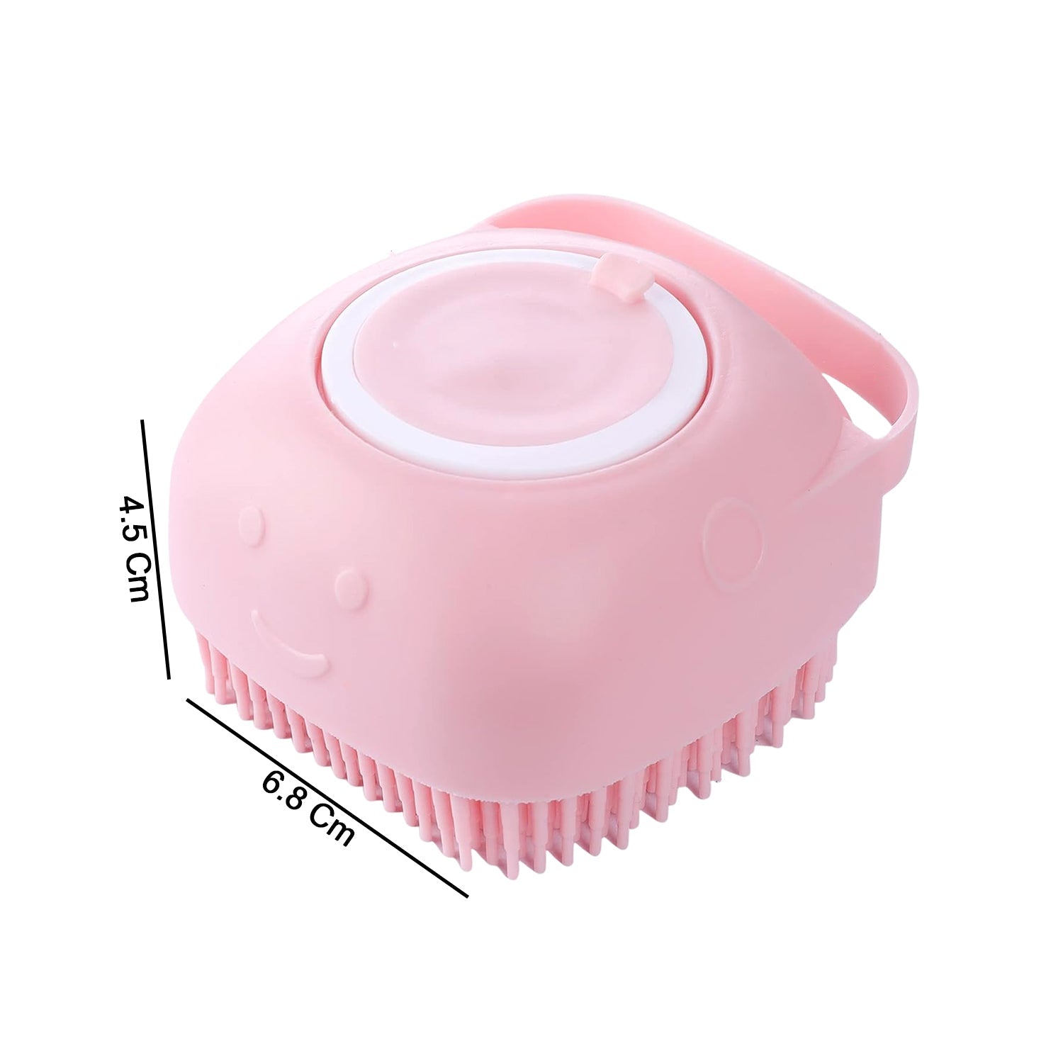 Silicone Massage Bath Body Brush – Built-In Soap Dispenser for Gentle Cleansing