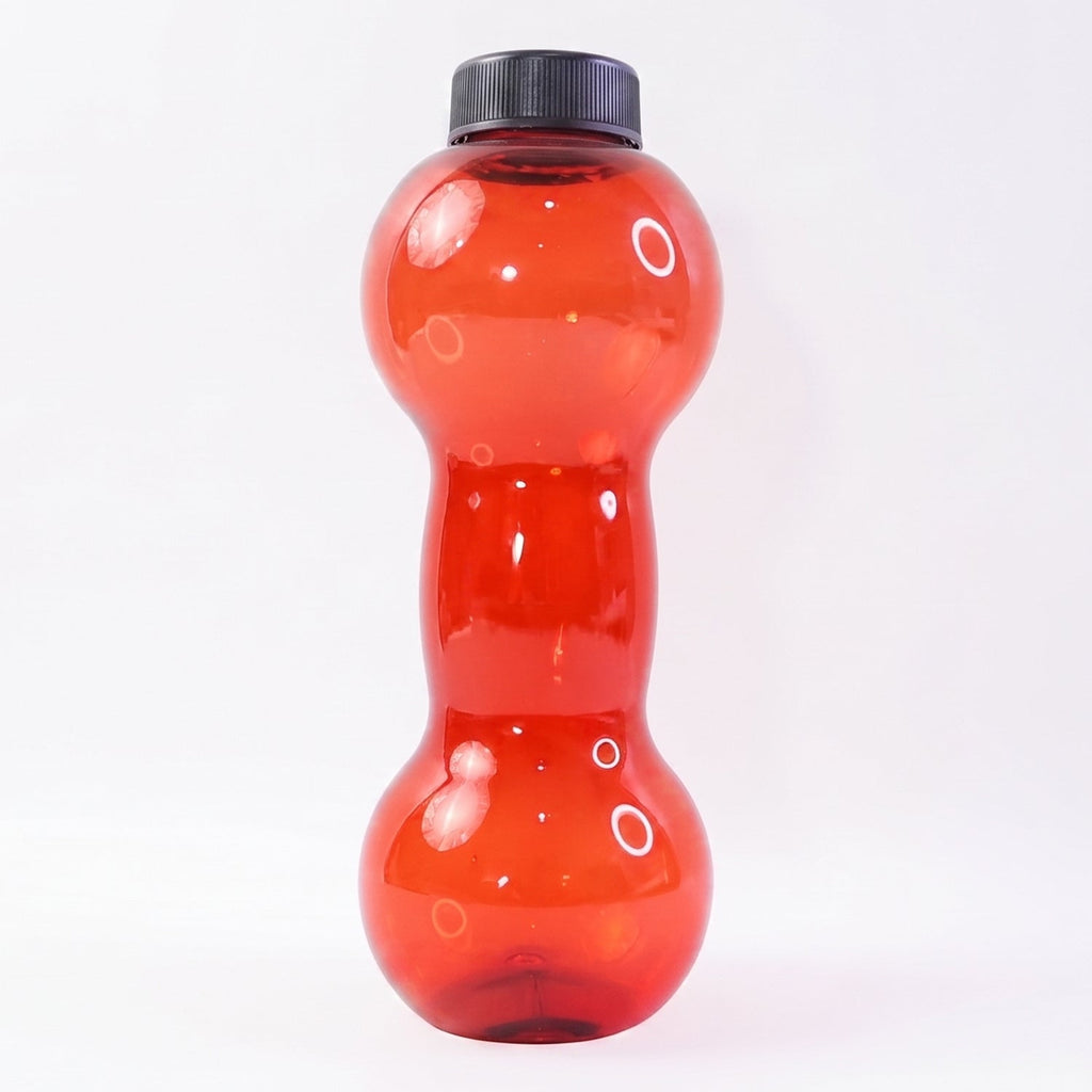 Dumbbell Shaped Water Bottle 550ML – Durable & Leak-Proof