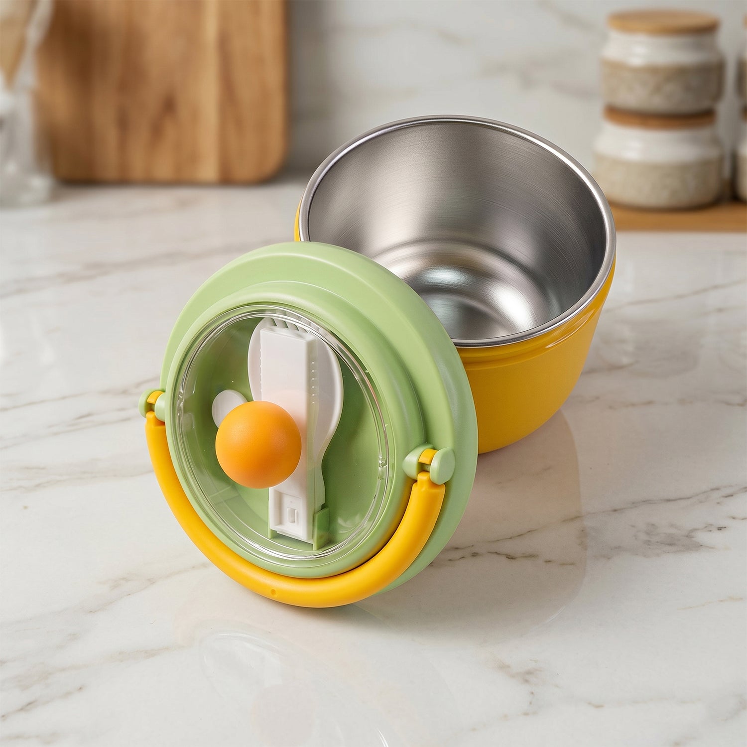 Leak-Proof Stainless Steel Lunch Box Ð Secure & Durable Design
