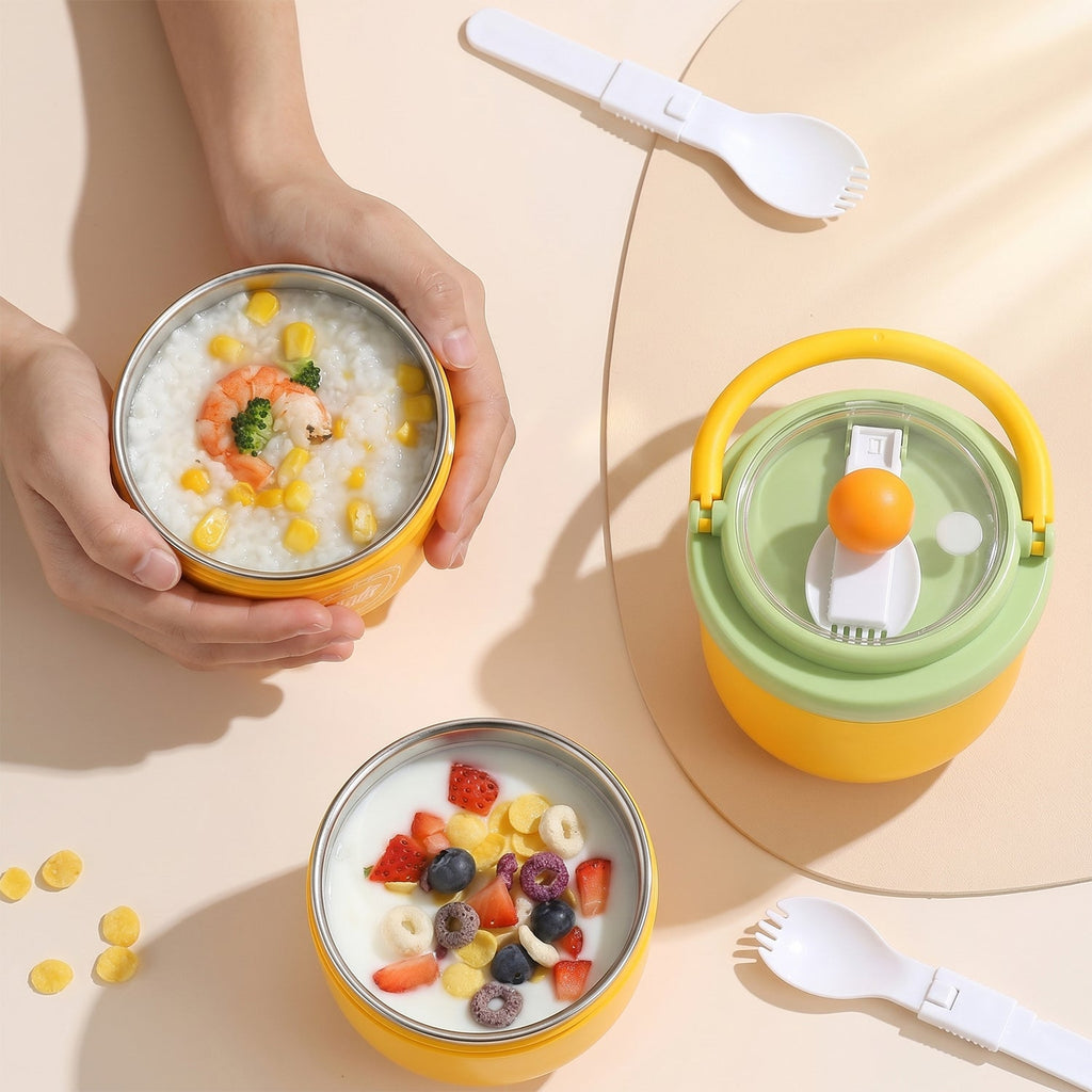 Leak-Proof Stainless Steel Lunch Box Ð Secure & Durable Design