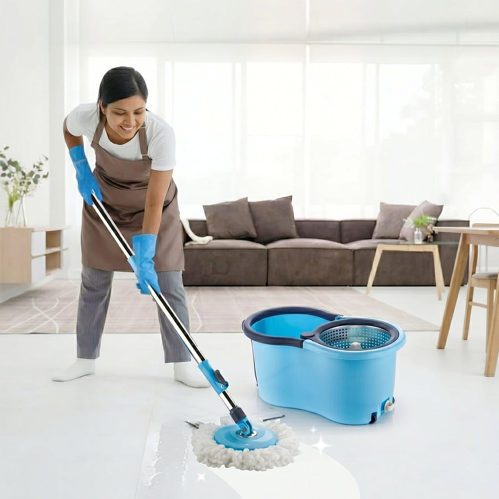 360 Degree Spin Mop Ð Effortless Floor Cleaning with Adjustable Handle