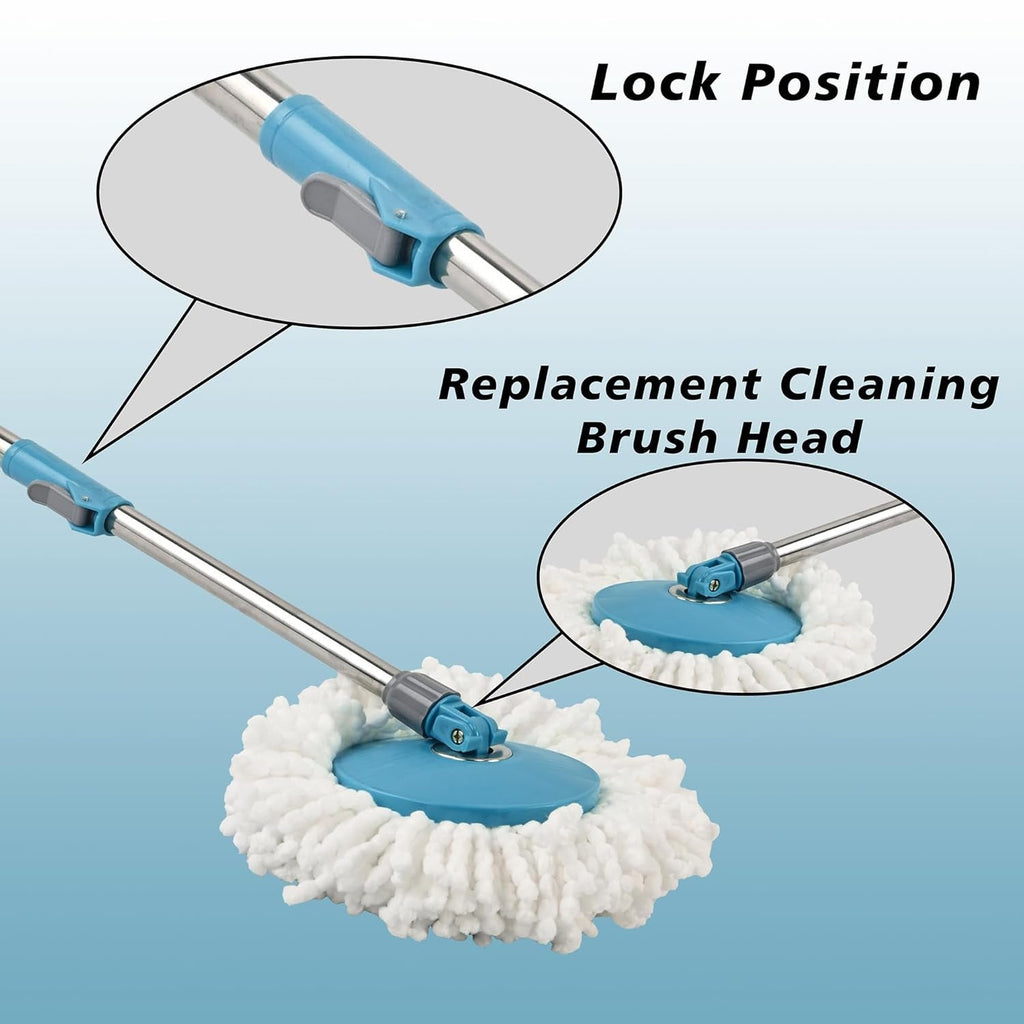 360 Degree Spin Mop Ð Effortless Floor Cleaning with Adjustable Handle