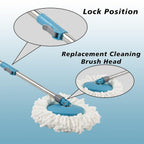 360 Degree Spin Mop Ð Effortless Floor Cleaning with Adjustable Handle