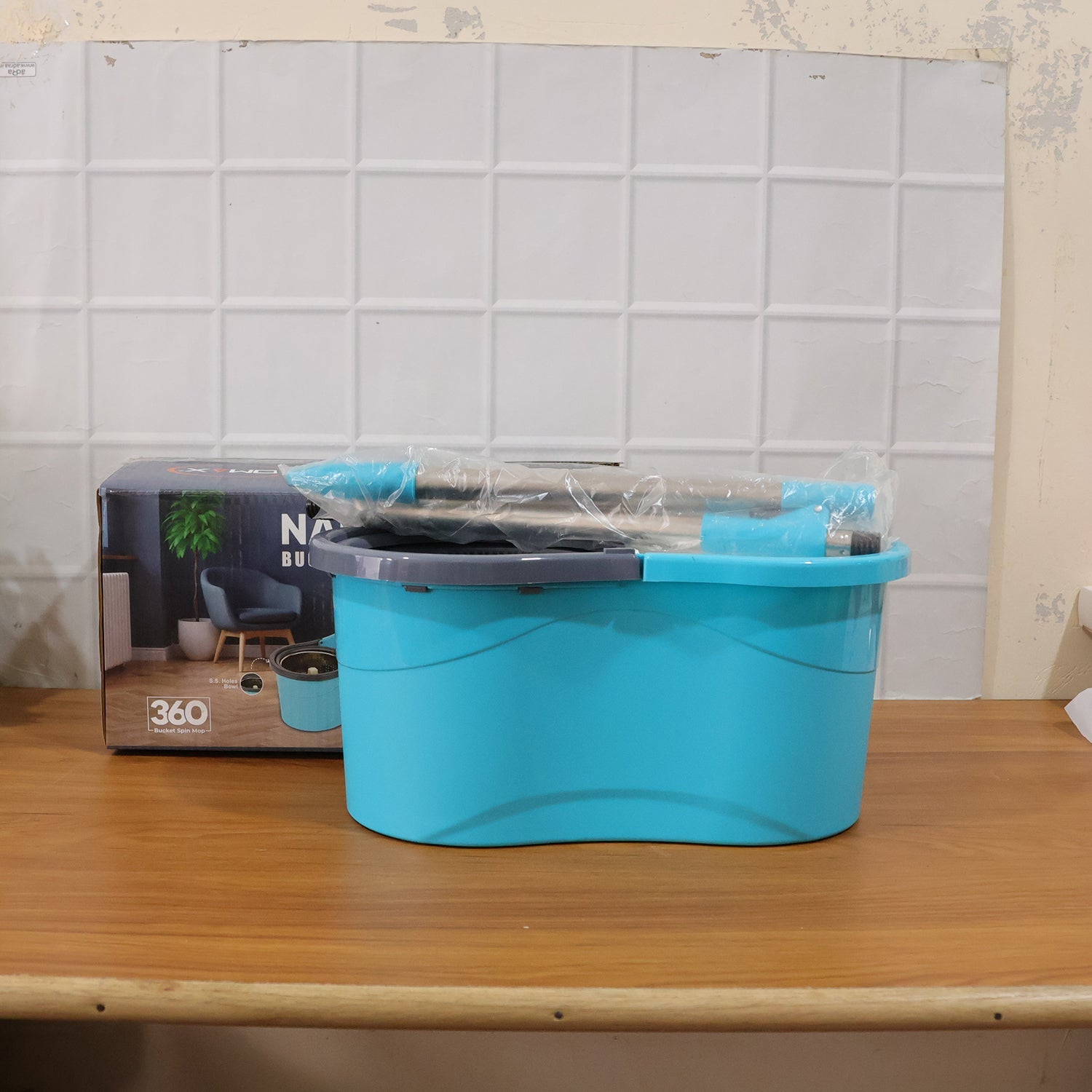 360 Degree Spin Mop Ð Effortless Floor Cleaning with Adjustable Handle