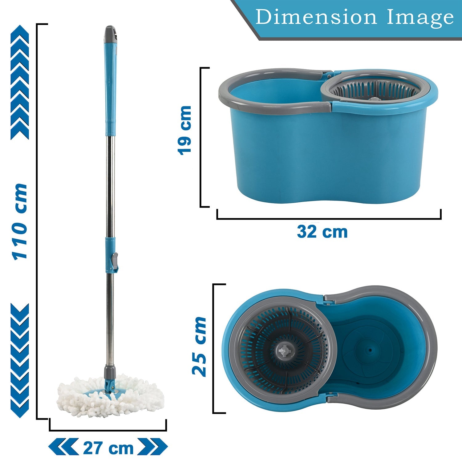360 Degree Spin Mop Ð Effortless Floor Cleaning with Adjustable Handle