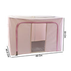 Foldable Fabric Clothes Storage Organizer Box - Space-Saving Design