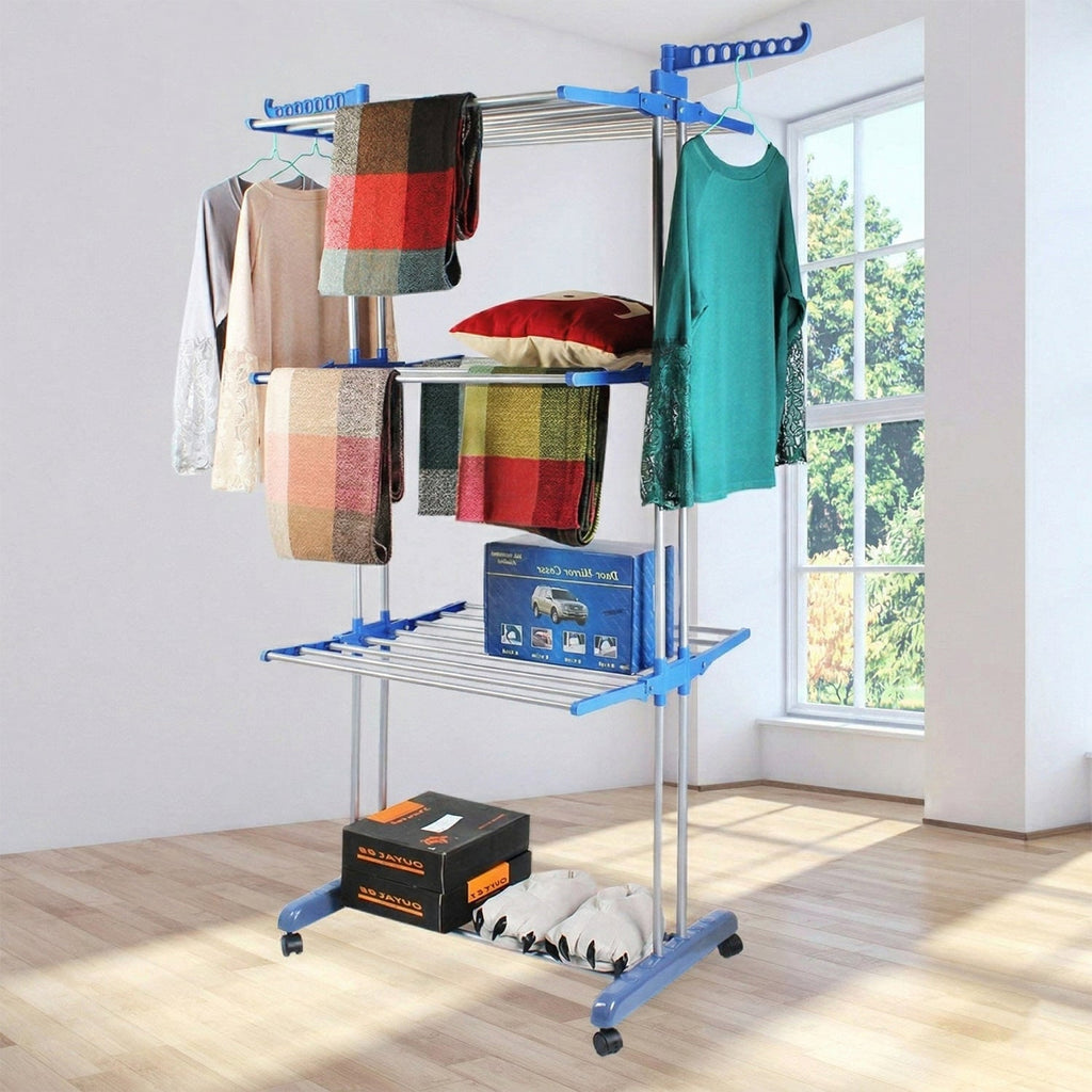 Clothes Drying Rack Ð Foldable, Portable & Space-Saving Design