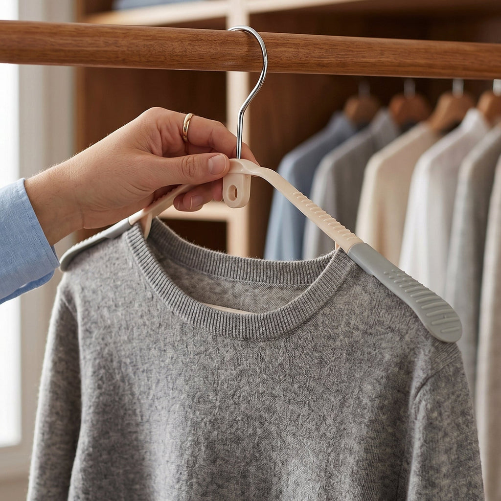 Plastic Clothes Hangers Set Ð Space-Saving & Non-Slip Design