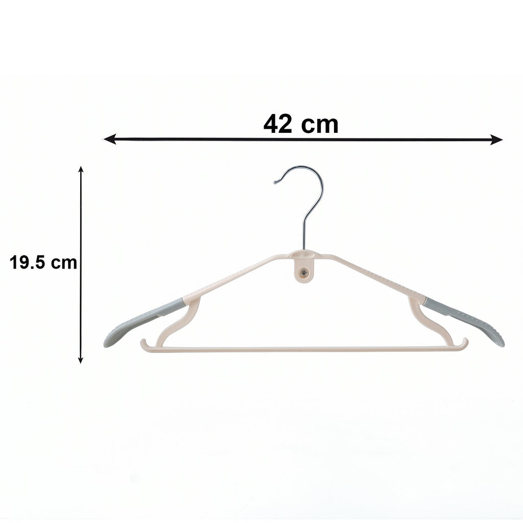 Plastic Clothes Hangers Set Ð Space-Saving & Non-Slip Design