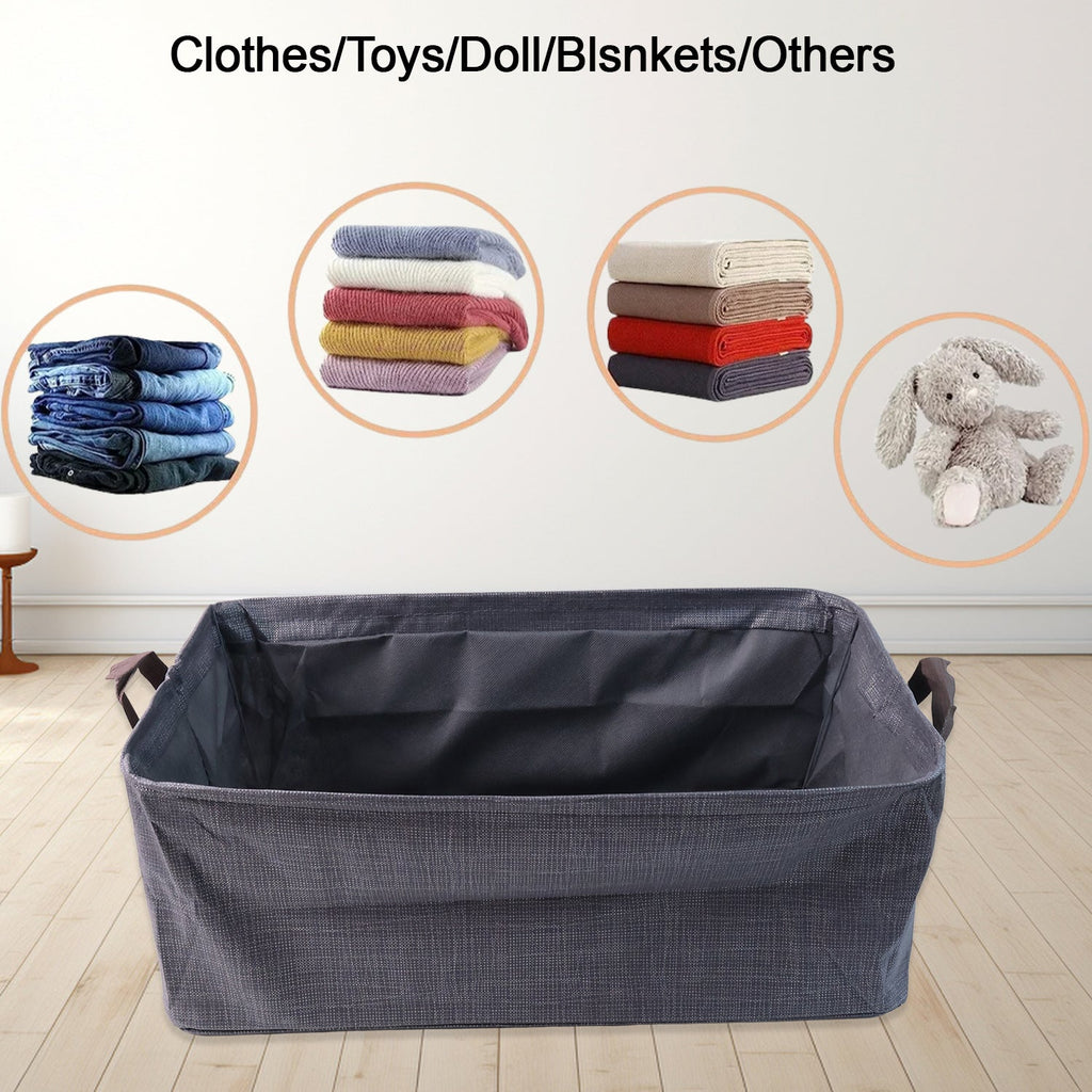 Foldable Cloth Storage Organizer Bag – Lightweight & Portable 46x27 cm