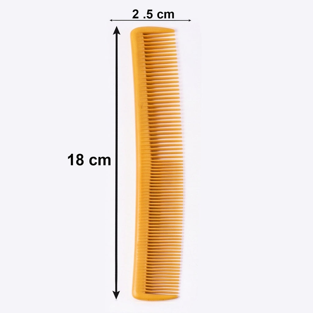 Plastic Hair Comb Set – Durable & Anti-Static for Daily Use