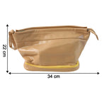 Makeup Storage Bag – Spacious Dual-Compartment Organizer