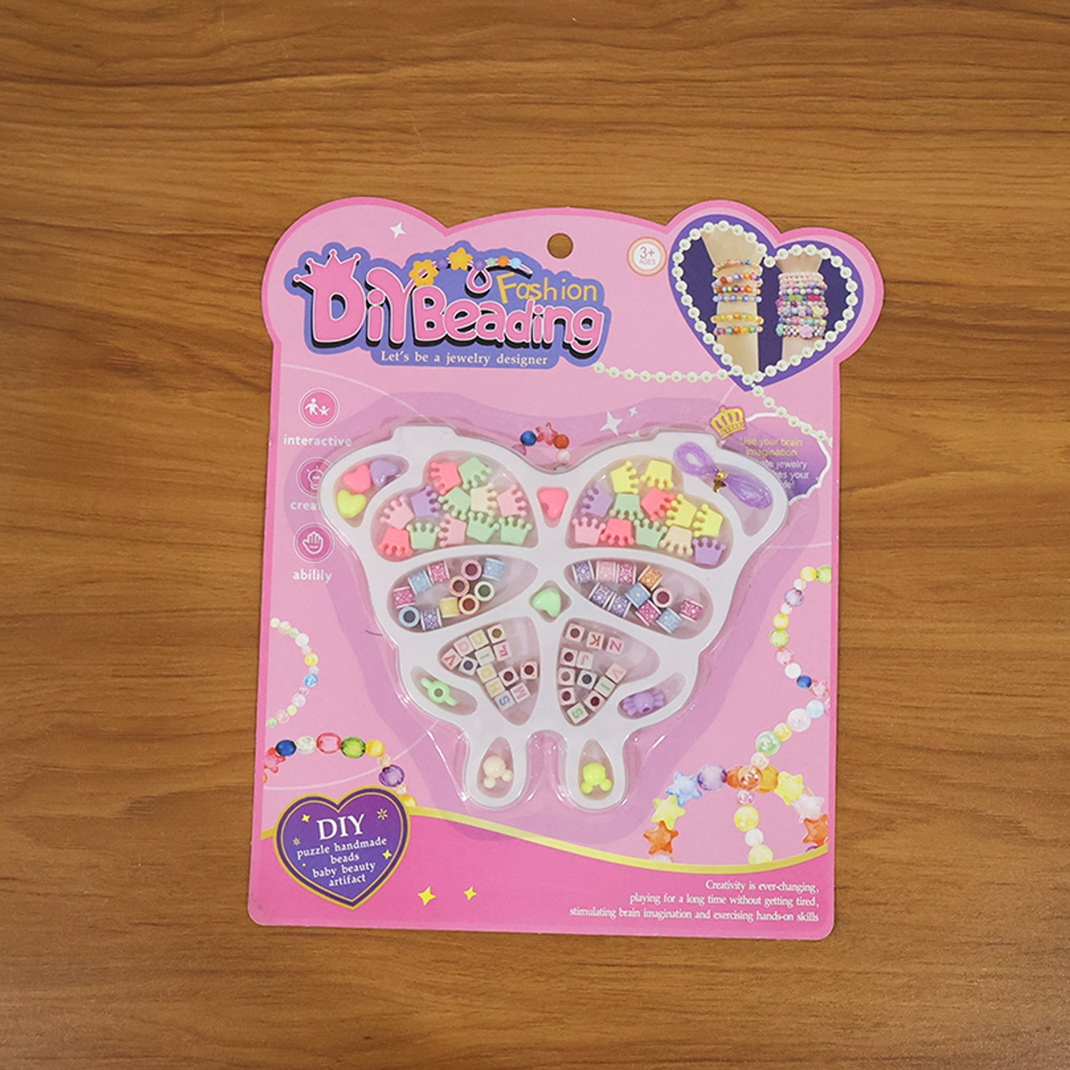 Jewellery Making Kit – DIY Beading Craft Set with Organizer