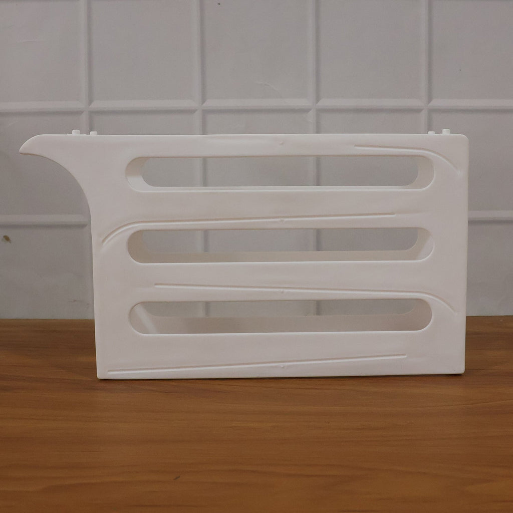 Plastic Egg Storage Organizer Ð Space-saving fridge tray for neat kitchen organization