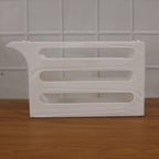 Plastic Egg Storage Organizer Ð Space-saving fridge tray for neat kitchen organization