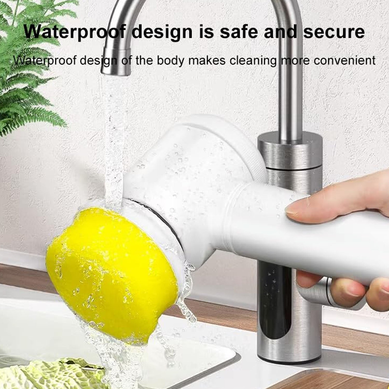 5-in-1 Electric Cleaning Scrubber – Cordless Power Brush