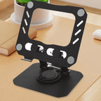 Foldable Adjustable Metal Tablet Stand – Multi-Angle Desk Support