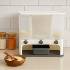 Easy Flow Cereal Dispenser – 3-in-1 Wall Mount Storage | CookAura
