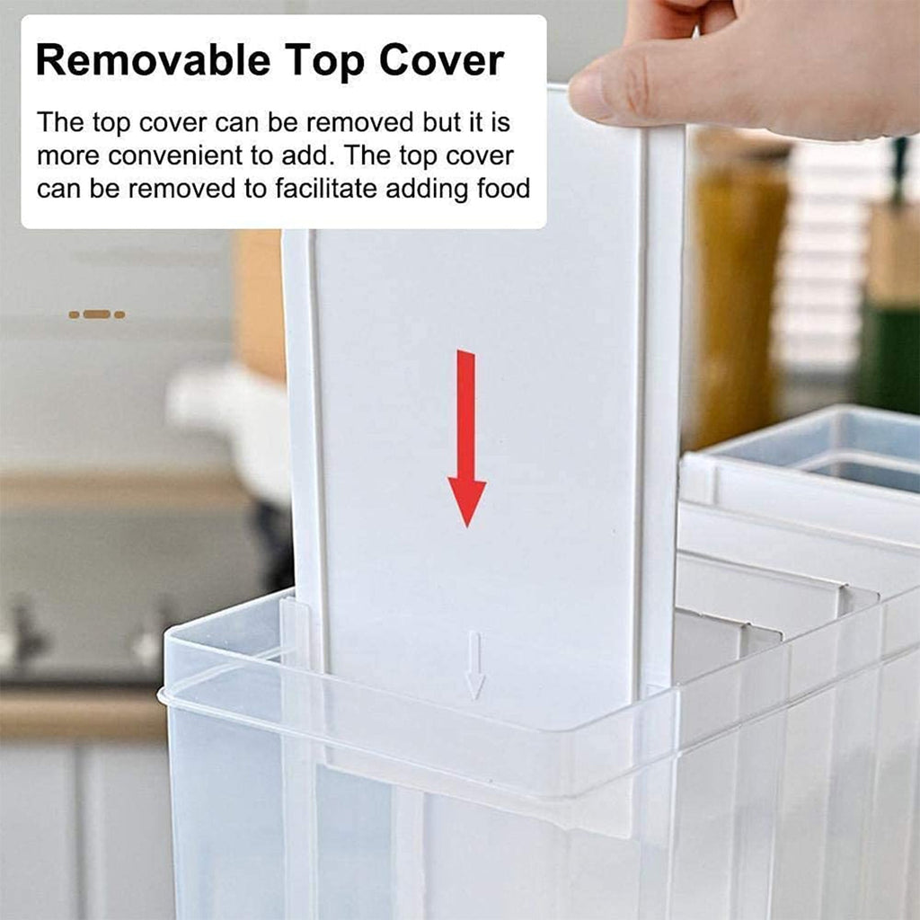 Easy Flow Cereal Dispenser – 3-in-1 Wall Mount Storage | CookAura
