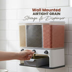 Easy Flow Cereal Dispenser – 3-in-1 Wall Mount Storage | CookAura