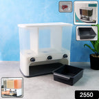 Easy Flow Cereal Dispenser – 3-in-1 Wall Mount Storage | CookAura
