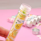 Flower-Shaped Paper Soap Strips – Portable & Travel-Friendly Cleanser