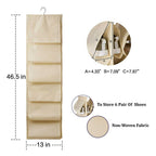 12-Pocket Hanging Shoe Organizer – Space-Saving Durable Storage