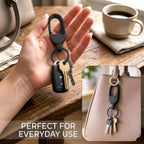 Metal Keychain with Carabiner – Durable & Stylish Organizer