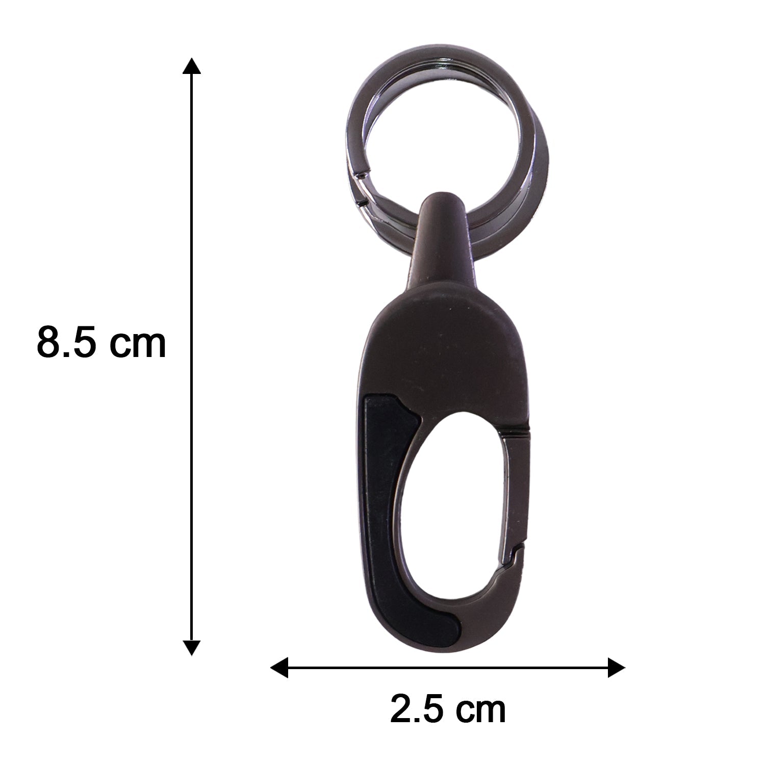 Metal Keychain with Carabiner – Durable & Stylish Organizer