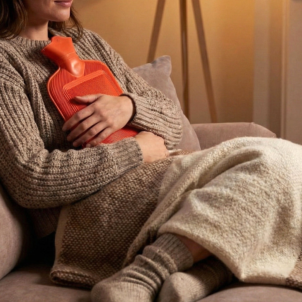 Hot Water Bag for Pain Relief – Durable Leak-Proof Rubber (31x18 cm)