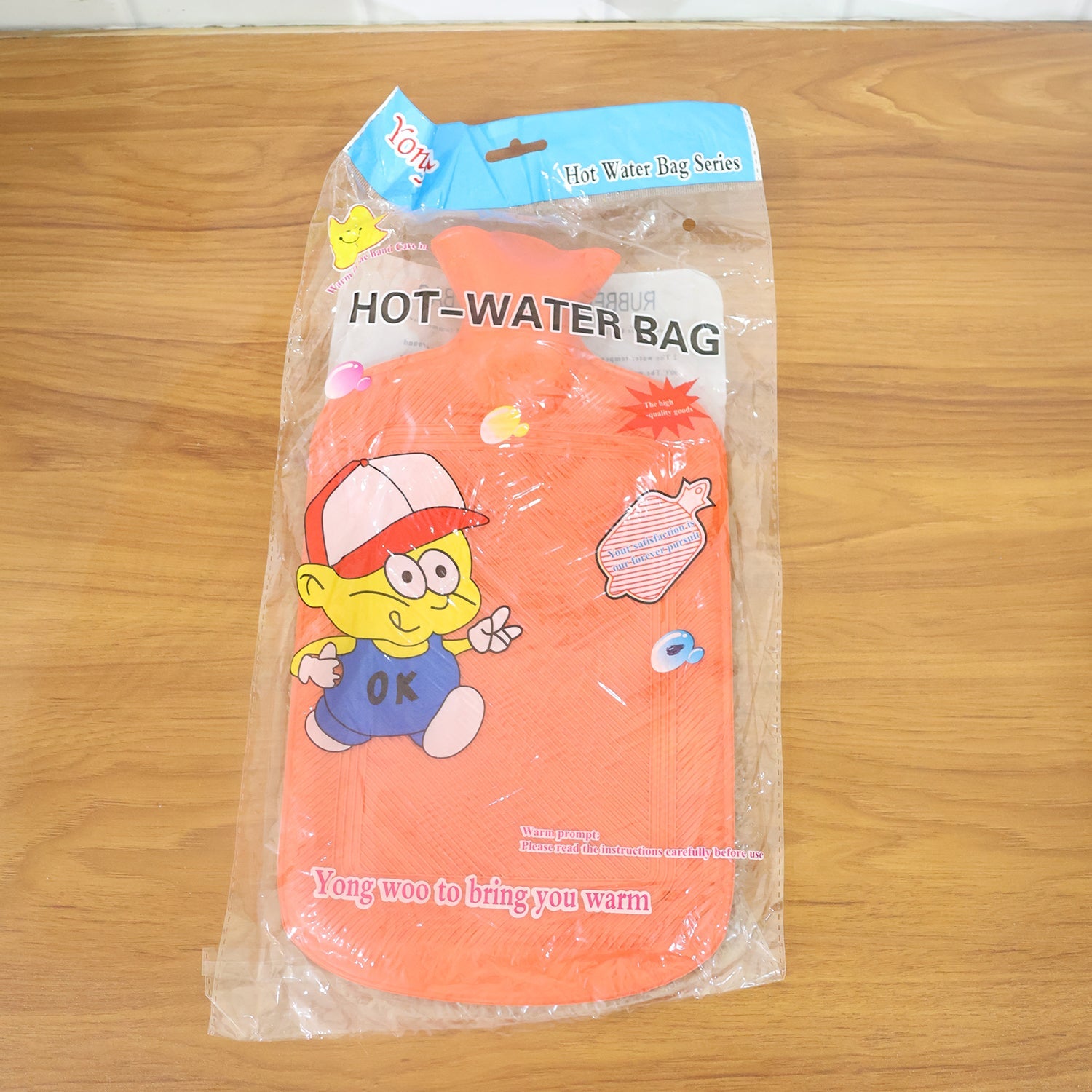 Hot Water Bag for Pain Relief – Durable Leak-Proof Rubber (31x18 cm)