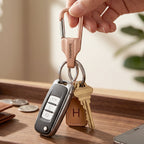 Heavy Duty Keychain Organizer – Durable Metal with Quick Release Hook