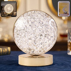 Round Crystal LED Table Lamp Ð Dimmable Touch & USB Rechargeable