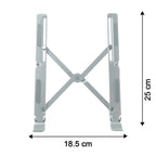 Adjustable Laptop Stand – Ergonomic Foldable Design for Desk Use