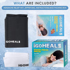 Hot & Cold Therapy Headache Relief Cap – Full Coverage Comfort