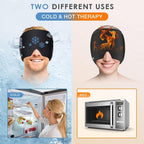 Hot & Cold Therapy Headache Relief Cap – Full Coverage Comfort