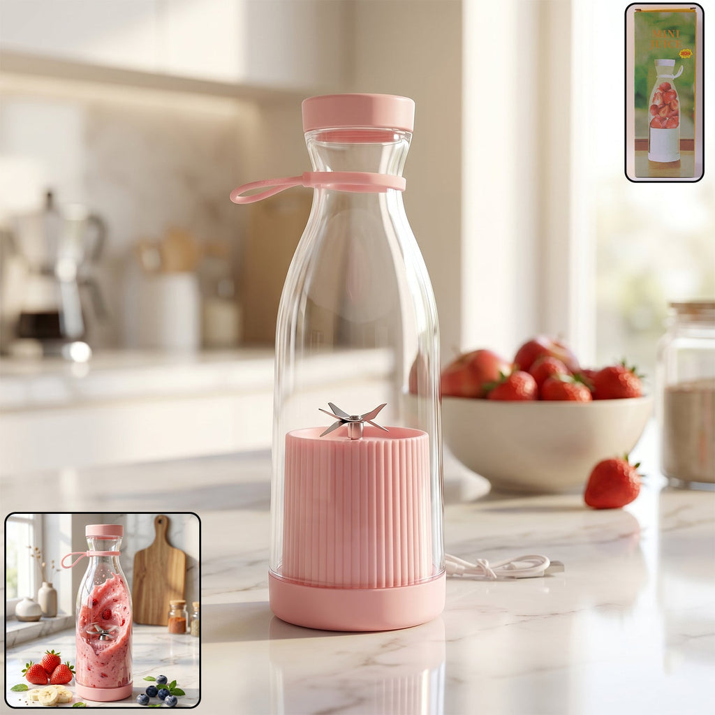 Portable Electric Juicer Ð Compact, USB Rechargeable & Easy to Use