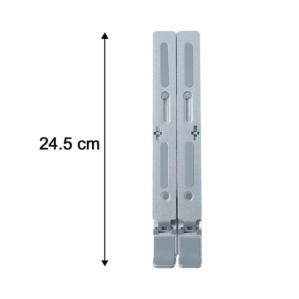 Adjustable Foldable Aluminium Laptop Stand – Ergonomic & Portable