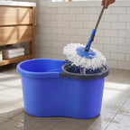 360¡ Rotating Turbo Spin Mop Ð Effortless Floor Cleaning with Long Handle