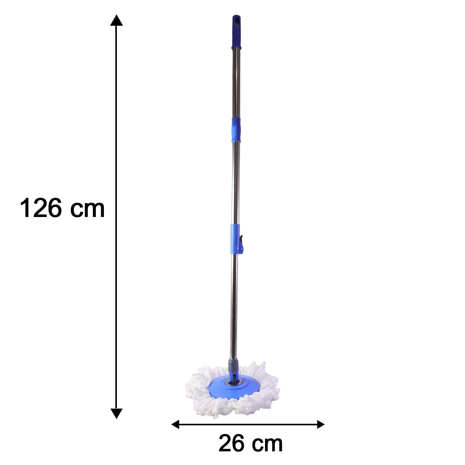 360¡ Rotate Spin Mop Ð Effortless Floor Cleaning with Stainless Steel Handle